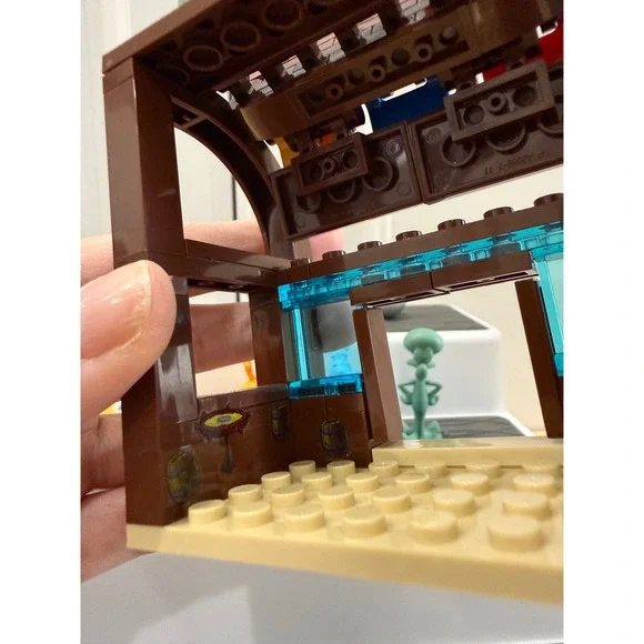 SpongeBob Squarepants Lot Metal Mr Krabs Figures Mystery Mini Build Krusty Krab - Picture 9 of 15